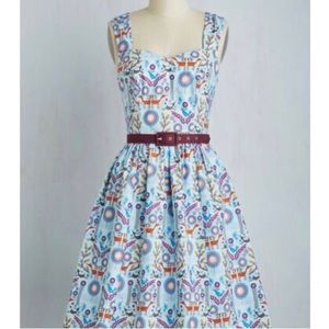 ModCloth Hand in Handicraft dress size L